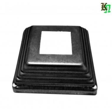 Ковка Основание балясины, 84х84х1мм, кв.30х30мм. 13.319.02