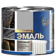 Эмаль алкидная для радиаторов  белая глянцевая 0,9 кг РАДУГА /24/