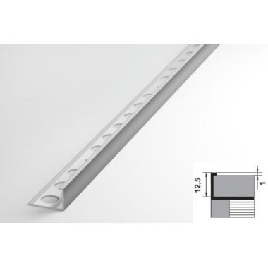 Раскладка наружная алюминиевая ПК 01-12.2700.01л серебро