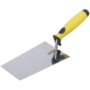 Мастерок нержавеющий, мягкая ручка, Профи, "трапеция" 180 мм ФИТ