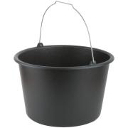 Ведро строительное пластиковое для перемешивания раствора, усиленные стенки 20 л