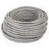 Труба гофрированная ПВХ 16мм серый (Бухта 100м) продажа кратно 5м