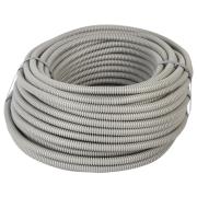 Труба гофрированная ПВХ 32мм серый (Бухта 50м) продажа кратно 5м