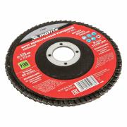 Круг лепестковый торцевой, P 100,125 х 22,2 мм Matrix