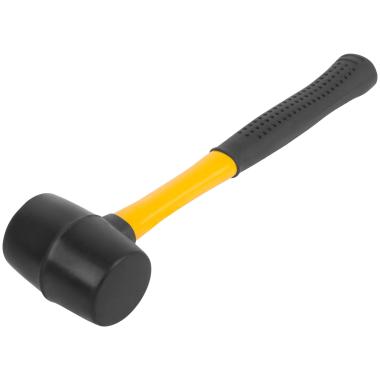 Киянка резиновая, фиберглассовая ручка 45 мм ( 230 гр ) ФИТ