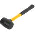Киянка резиновая, фиберглассовая ручка 45 мм ( 230 гр ) ФИТ