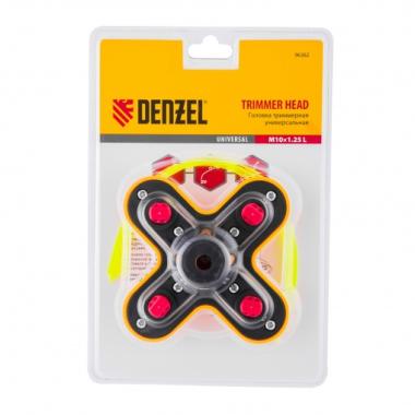 Головка триммерная универсальная гайка М10 х 1.25 левая Denzel