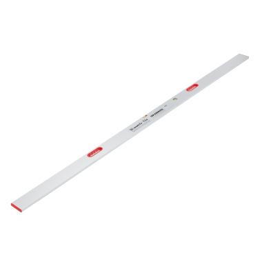 Правило алюминиевое 2,5 м прямоугольное, встроенный уровень, две рукоятки, Matrix