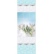 Панель пласт. "Новита" Крокус Лазурь (Узор) 2,7*0,25 (12) ВЫВЕДЕН