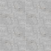 Панель ПВХ Мрамор Грей 673/1 2,6*0,25 Stella Slim 5мм Light (15)