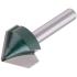 Фреза пазовая v-образная dxhxl=25х20,7х55,7 мм