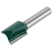 Фреза пазовая прямая с двойным лезвием dxhxl=16х19x52 мм