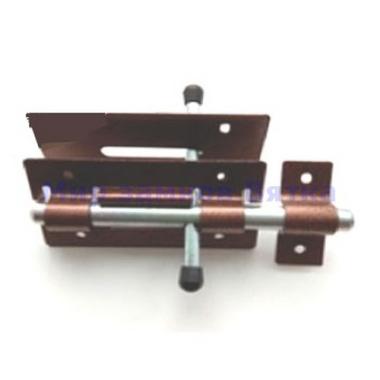 Задвижка дверная ЗД двухсторонняя (шпингалет) Антик медь