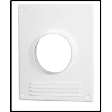 Площадка торцевая металл. с решеткой d125 125ПМ 196*236 фланец