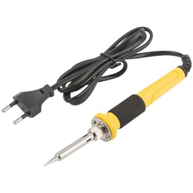 Паяльник 50Вт 220В, конусное долговечное медное жало, керамонагреватель, световой индикатор, FIT