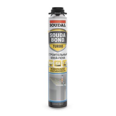 Пена-клей полиуретановый SOUDAL Soudabond TURBO 750мл профи