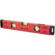 Уровень, 1000 мм, ±0,5 мм/м, алюминиевый усиленный, магнитный,  фрезерованный, 3 глазка, Matrix