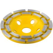Диск алмазный шлифовальный, посадочный диаметр 22,2 мм, сегментный, двойной ряд 125 мм ФИТ
