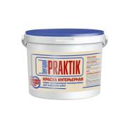 Краска ВД интерьерная Bergauf Praktik полиакриловая 7 кг лето-зима