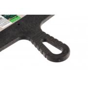 Шпатель из нержавеющей стали, 350 мм, зуб 10 х 10 мм, пластмассовая ручка Сибртех