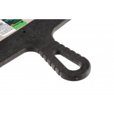 Шпатель из нержавеющей стали, 350 мм, зуб 10 х 10 мм, пластмассовая ручка Сибртех