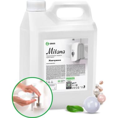 Мыло-крем жидкое 5л GRASS MILANA "Жемчужное", ш/к 97193
