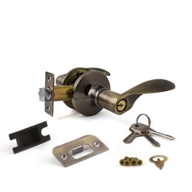 Ручка-защелка AVERS 8020-01-АВ ключ/фиксатор Бронза