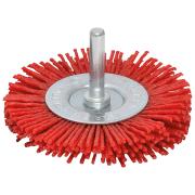 Щетка для дрели, тип "Плоская", нейлон, 100 мм, cutop profi