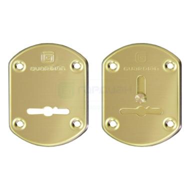 Накладка декоративная на сувальдный замокГАРДИАН ГЛ 21 Латунь