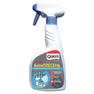 Спрей для удаления плесени в ванных и санузлах  500мл QUELYD