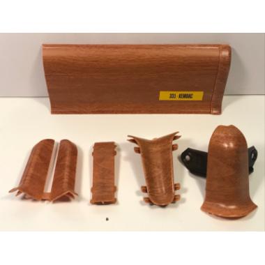 Плинтус 331 Кемпас Комфорт Идеал мягкий край 55*22мм  (40 шт/уп), 2,2м СНЯТ С ПРОИЗВОДСТВА