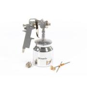 Краскораспылитель пневматический с нижним бачком V 0,75 л, сопло D 1.2, 1.5 и 1.8 мм Matrix