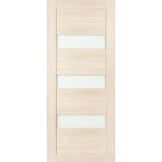 Дверь межкомнатная царговая Деколайн Модель 23 Капучино 600 "Терри" г.Вологда