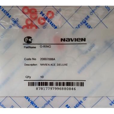 Уплотнительное кольцо Navien 20007008А для котлов Navien Асе, Deluxe