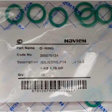 Уплотнительное кольцо Navien 20007013A SILICONE, P14, d13.8*2.4.70, GR