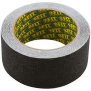 Лента клейкая противоскользящая, черная 50 мм x 5 м FIT