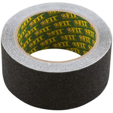 Лента клейкая противоскользящая, черная 50 мм x 5 м FIT