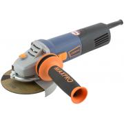 Шлифмашина угловая 950 Вт; 3000-11000об/мин; быстрозажимной кожух 125мм; регулировка оборотов; антивибрационная ручка; дополнительные щетки; 2 Max-pro