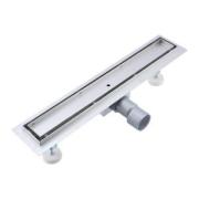 Душевой лоток с решеткой под кладку плитки защита от запаха (сухой+гидрозатвор), 70*400мм