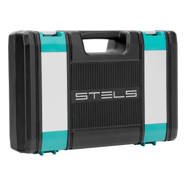 Набор инструментов 1/2, 1/4, CrV  76 предметов Stels