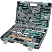 Набор инструментов 1/2, 1/4, CrV  76 предметов Stels