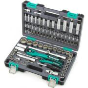 Набор инструментов 1/2, 1/4, CrV  94 предмета Stels