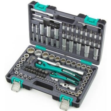 Набор инструментов 1/2, 1/4, CrV 109 предметов Stels