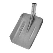 Лопата совковая 230х275, ребра жесткости, рессорная сталь, 0,9кг, без черенка, d 40мм, LUXE Palisad