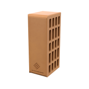 Кирпич керамический утолщенный лицевой пустотелый Коралл, Произ. ПКК на Закаменной (192шт./поддон)