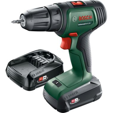 Аккумуляторная дрель-шуруповерт Bosch UniversalDrill 18,  2 акк.