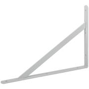 Уголок-кронштейн усиленный белый 400х280 мм, ФИТ