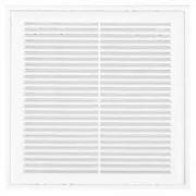 Решетка вентиляционная 250*250мм пластмассовая Белая