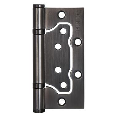 Петля PUNTO без врезки 100*75*2,5 Графит 35553 (цена за пару)