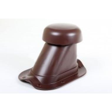 Выход универсальный, 110/200, на профнастил С-21, Красное вино (RAL 3005)